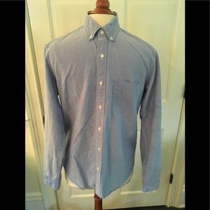 Men’s J Crew Oxford button down blue shirt
